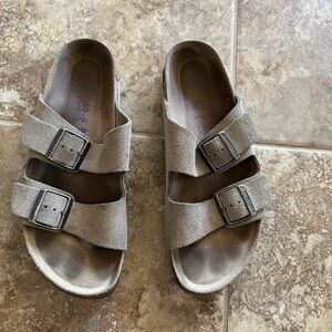 Birkenstock Arizona Suede Sandals
